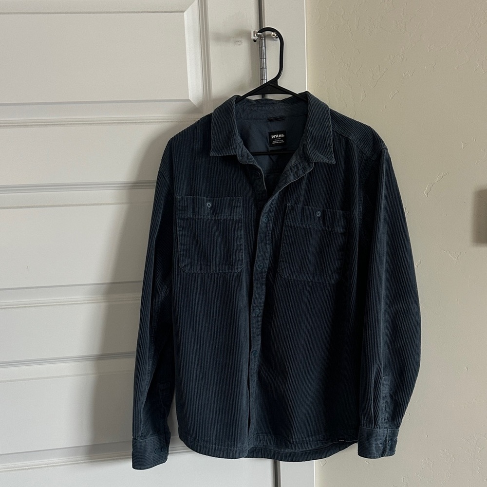 Prana Corduroy Button-Up Shirt